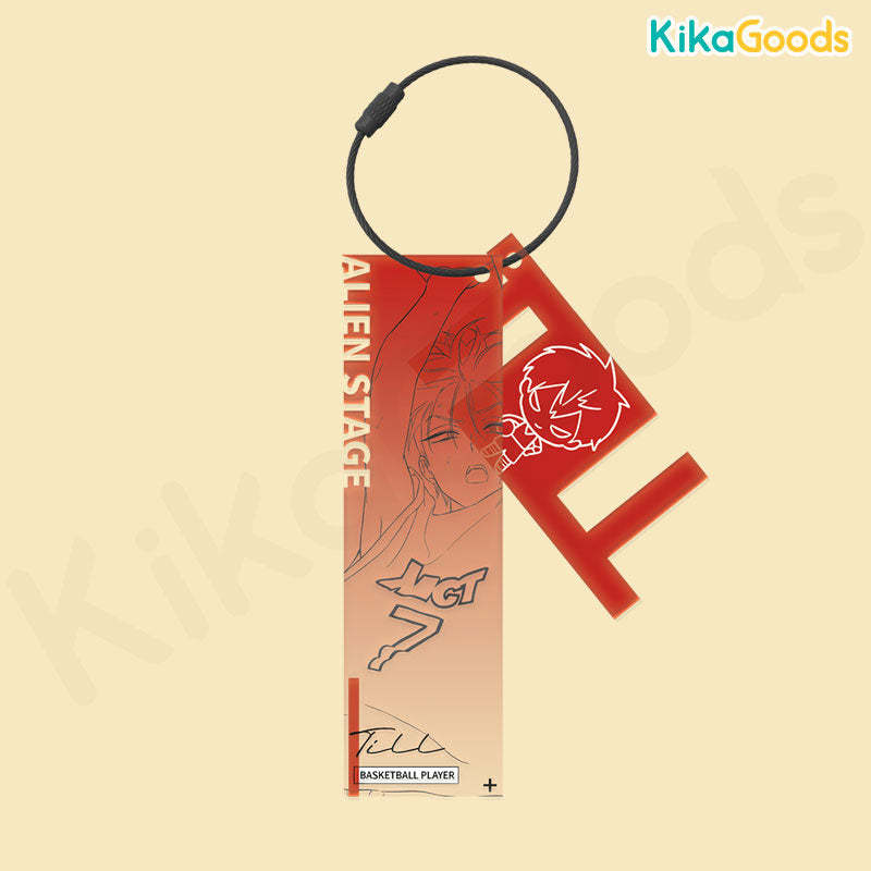 Alien Stage Passion Series Line Art Acrylic Keychain Blind Box