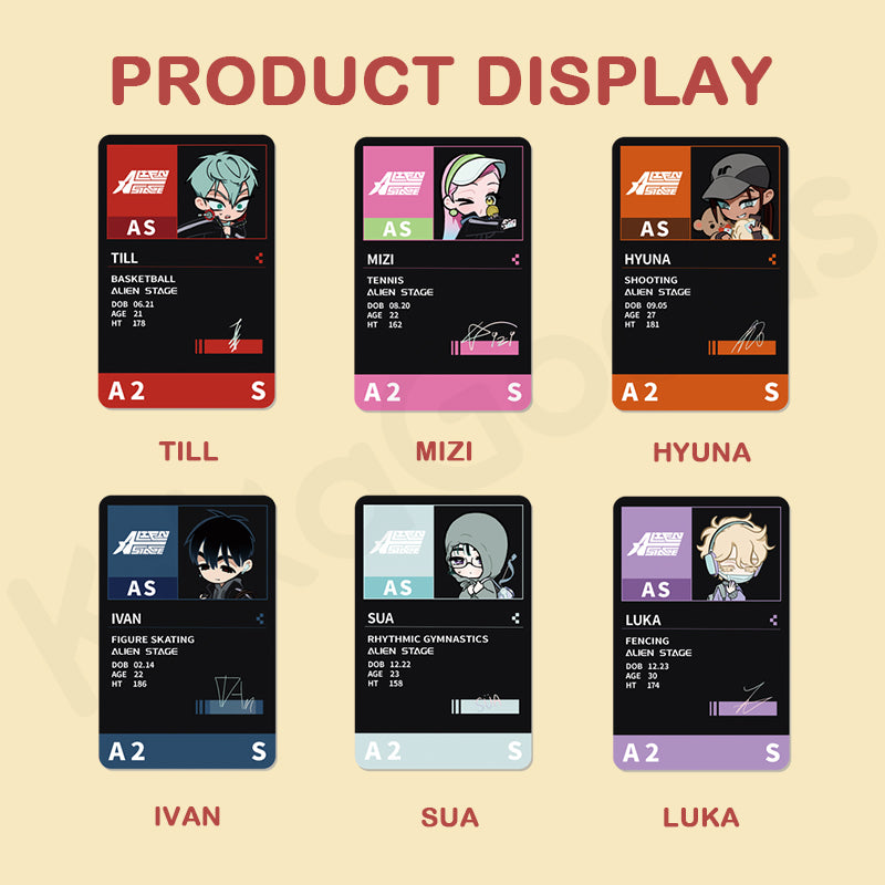Alien Stage Love Series ID Card Blind Box – KikaGoods Wholesale