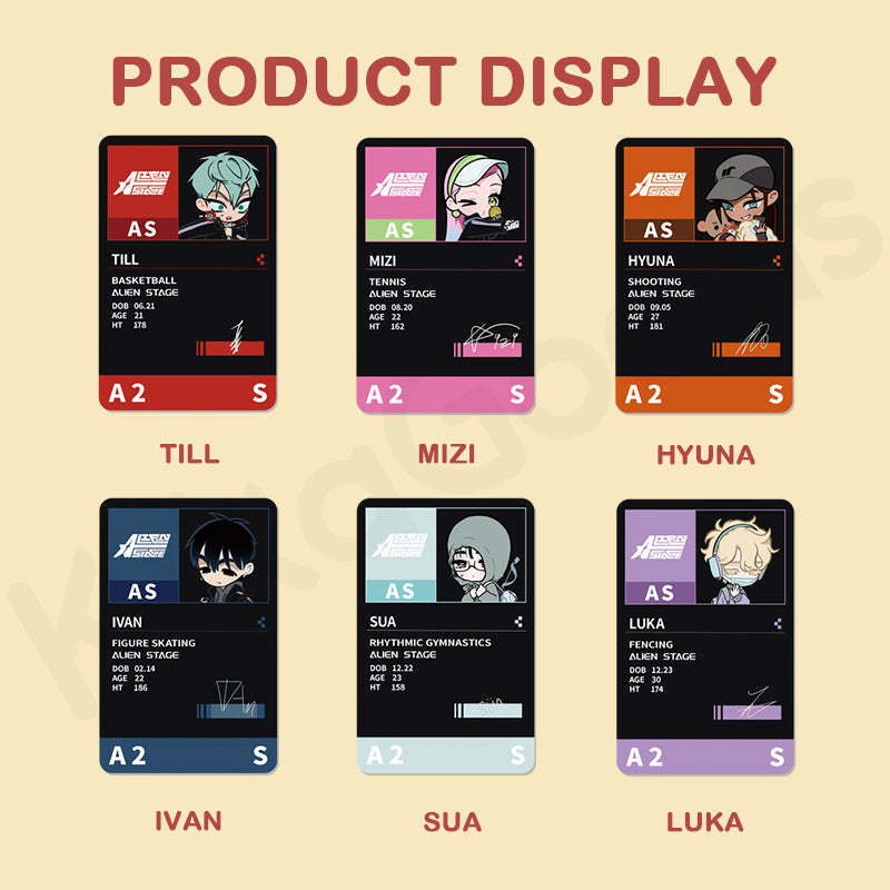 Alien Stage Love Series ID Card Blind Box