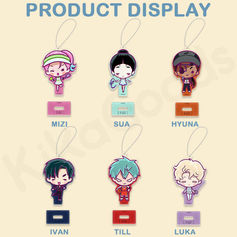 Alien Stage Sport Series Acrylic Stand Keychain Blind Box
