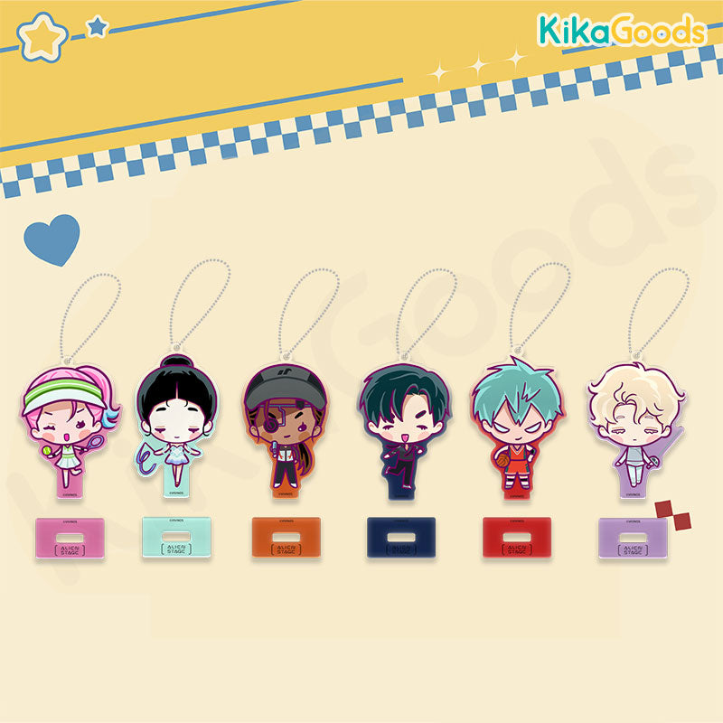Alien Stage Sport Series Acrylic Stand Keychain Blind Box