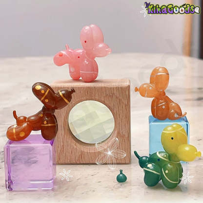 Happy Balloon Dog Series Colorful Carnival Limited Figure