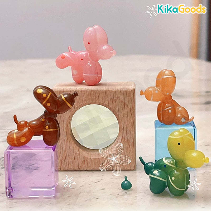 Happy Balloon Dog Series Colorful Carnival Limited Figure