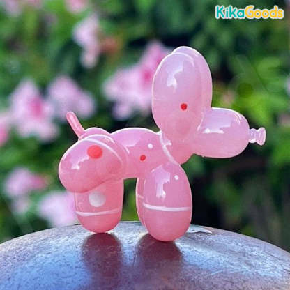 Happy Balloon Dog Series Colorful Carnival Limited Figure
