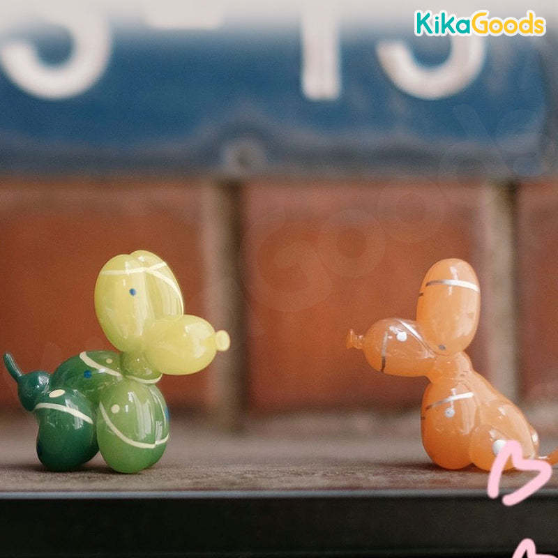 Happy Balloon Dog Series Colorful Carnival Limited Figure