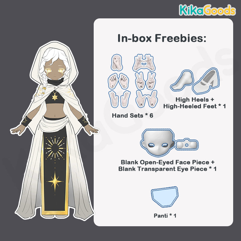 Doomsday Prologue Series Seer 1/12 BJD Limited Action Figure【Shipped in Apr./May. 2026】