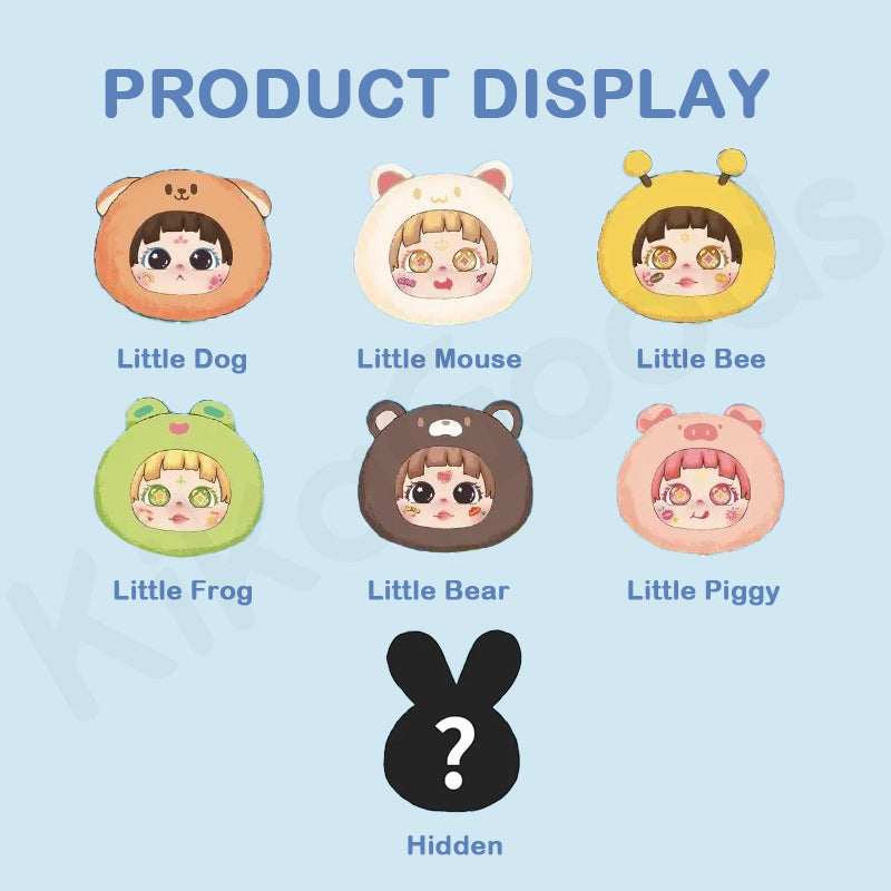 Cute Pupil Animal Experience Series Plush Blind Box