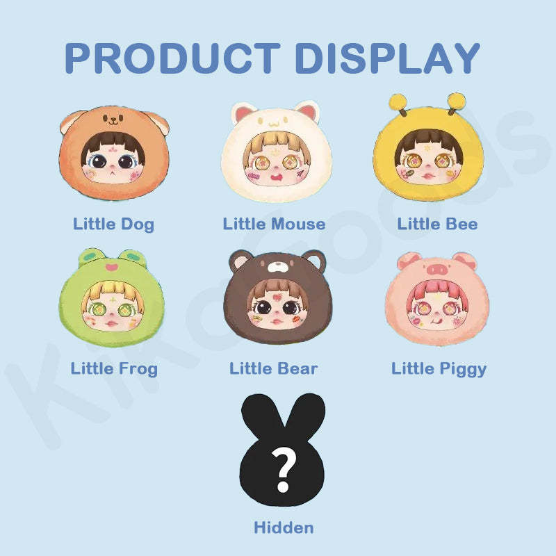 Cute Pupil Animal Experience Series Plush Blind Box