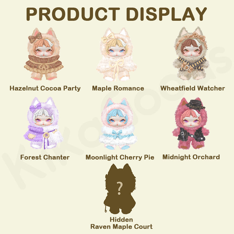 Zhiwa Land Whispers Series Plush Blind Box【Shipped in Nov./Dec. 2025】