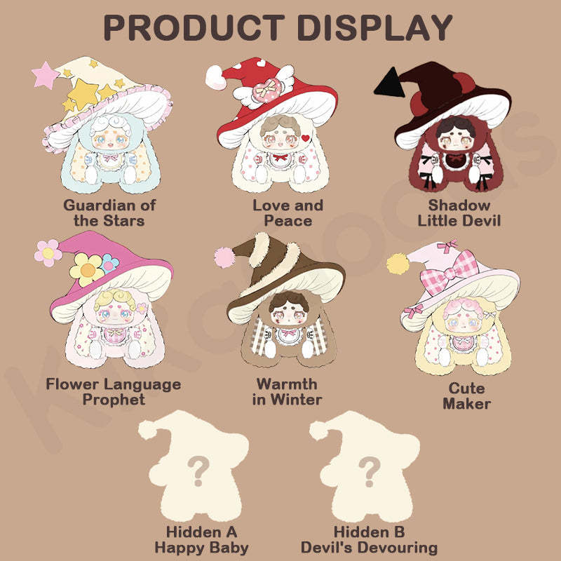 Lucky Deer Nai The Witch's Letter Series Plush Blind Box【Shipped in Nov./Dec. 2025】