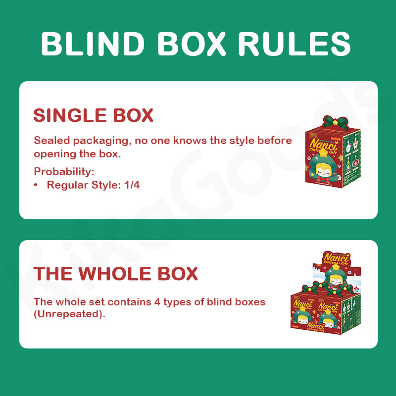 Nanci Christmas Gift Series Plush Pendant Blind Box