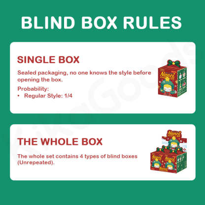 Nanci Christmas Gift Series Plush Pendant Blind Box