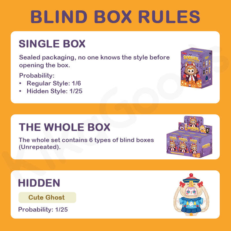 Samuel Halloween Carnival Series Plush Blind Box