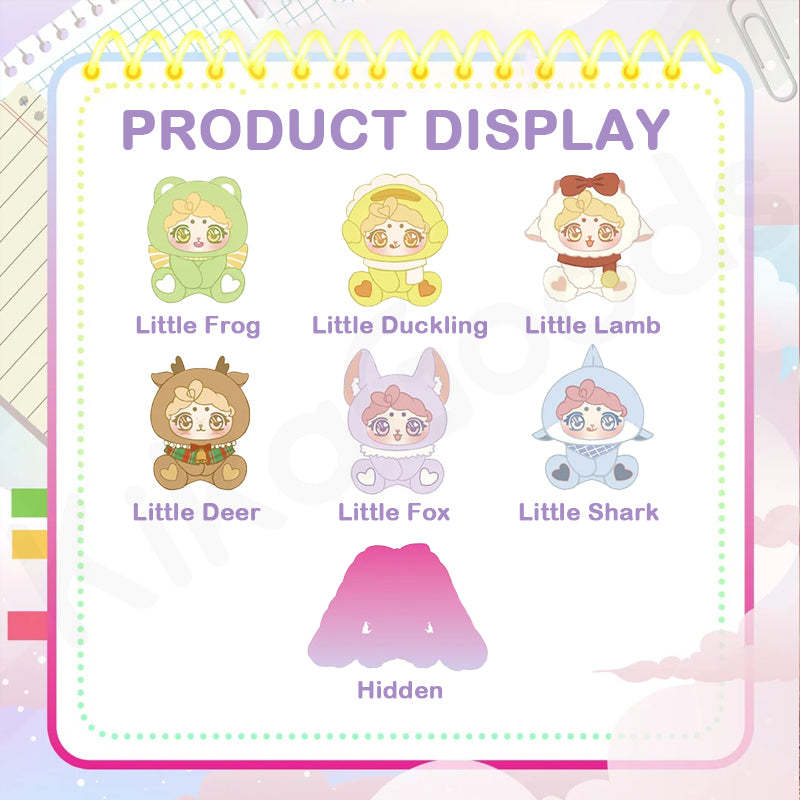 PENGPENG Animal Diary Series Plush Blind Box【Shipped in Nov./Dec. 2025】