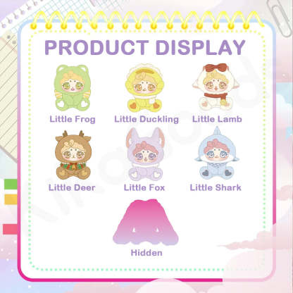 PENGPENG Animal Diary Series Plush Blind Box【Shipped in Nov./Dec. 2025】