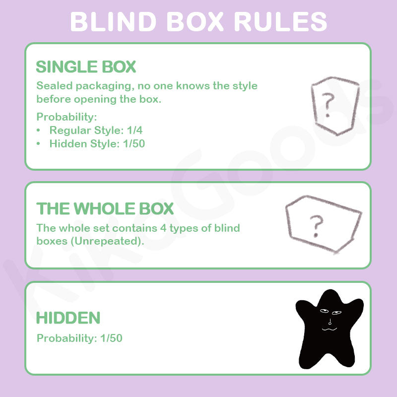 Chewy Butt Seastar Series Blind Box