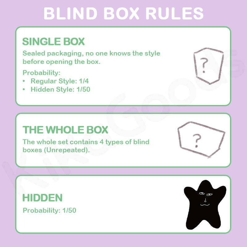 Chewy Butt Seastar Series Blind Box
