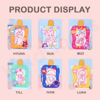 Alien Stage Rabbit Series Acrylic Ice Cream Keychain Blind Box