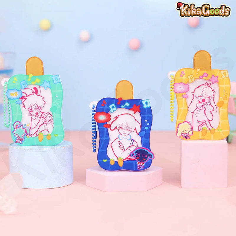 Alien Stage Rabbit Series Acrylic Ice Cream Keychain Blind Box