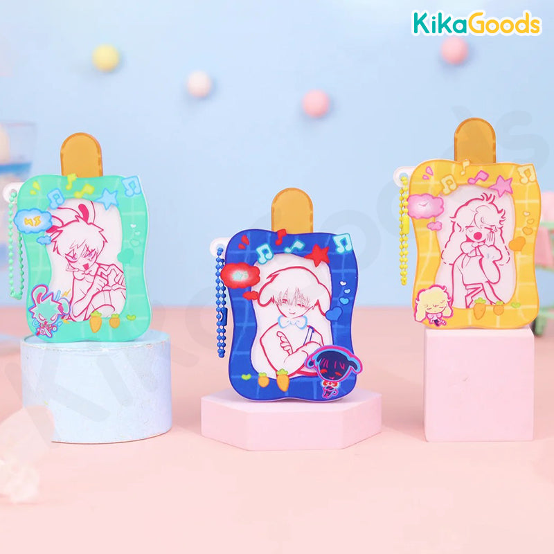 Alien Stage Rabbit Series Acrylic Ice Cream Keychain Blind Box