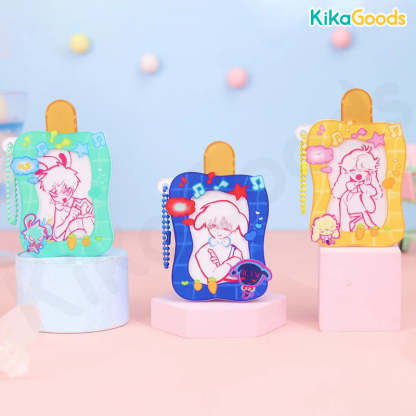 Alien Stage Rabbit Series Acrylic Ice Cream Keychain Blind Box