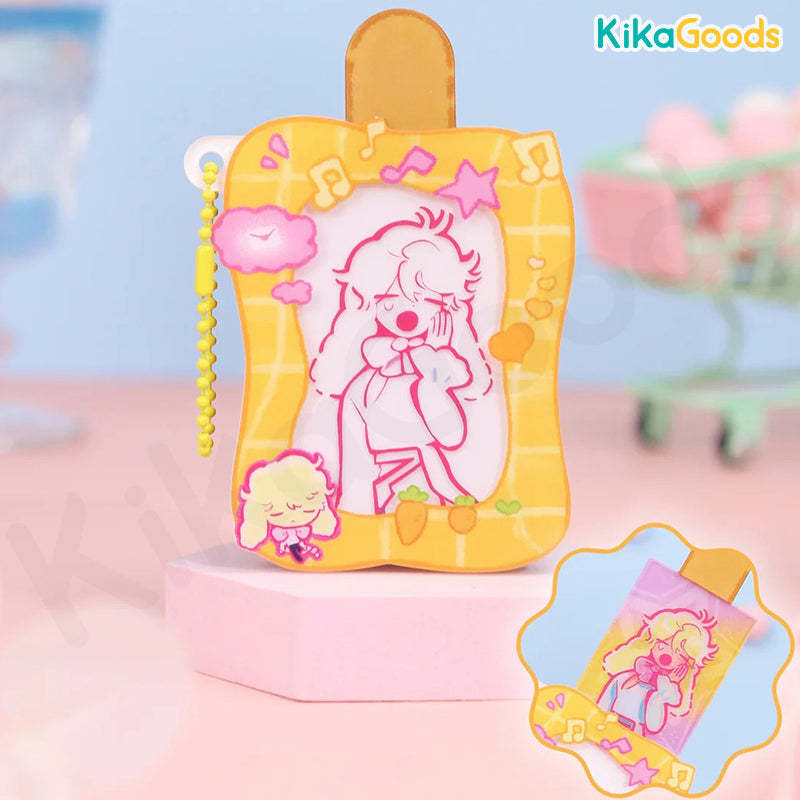 Alien Stage Rabbit Series Acrylic Ice Cream Keychain Blind Box
