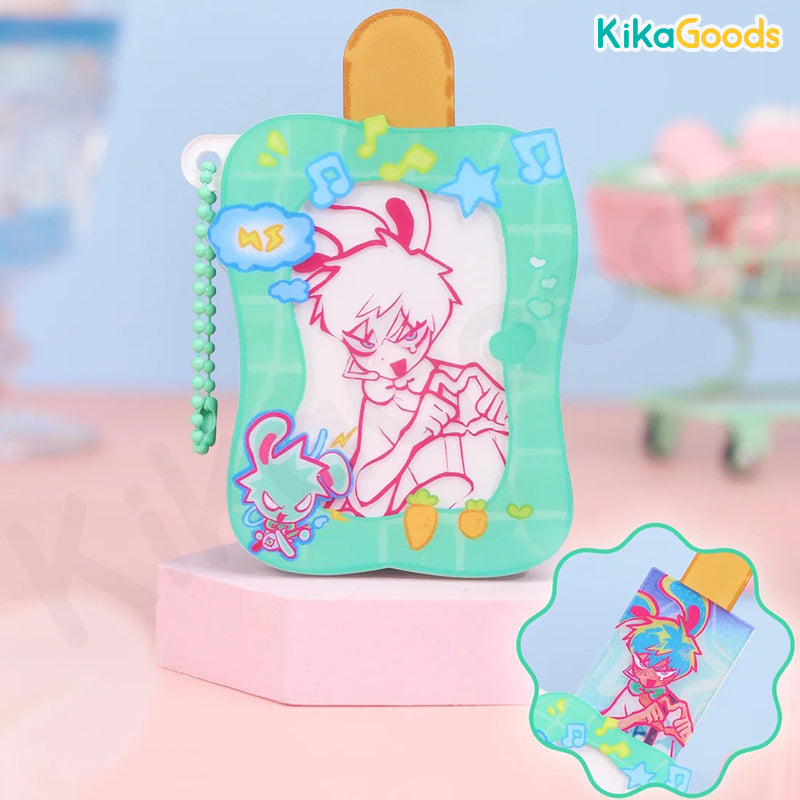 Alien Stage Rabbit Series Acrylic Ice Cream Keychain Blind Box