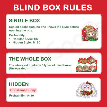 MM Suger Baby Christmas Series Plush Pendant Blind Box