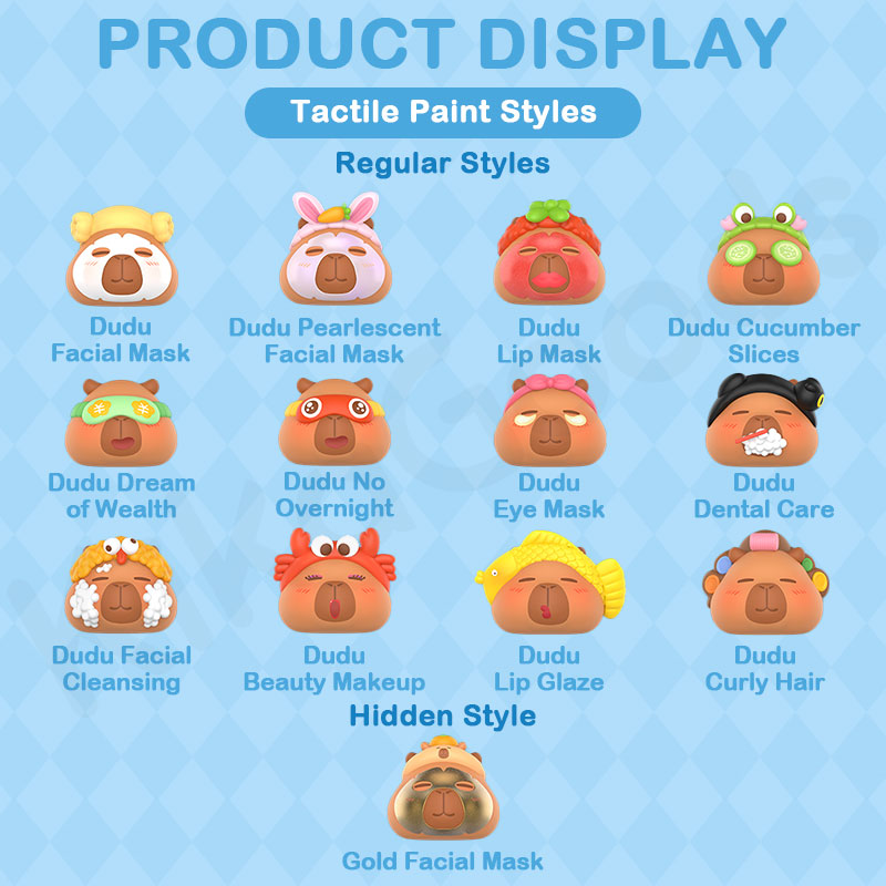 Capybara Dudu Beauty Diary Series Blind Box【Shipped in Nov./Dec. 2025】