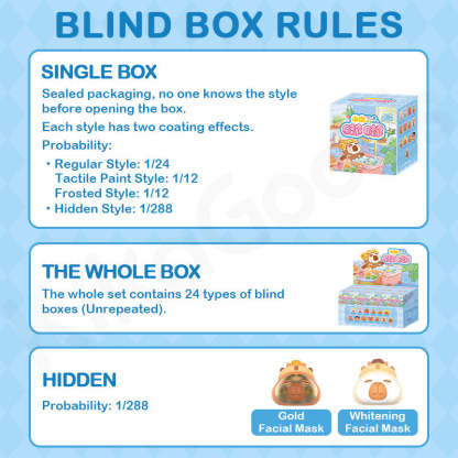 Capybara Dudu Beauty Diary Series Blind Box【Shipped in Nov./Dec. 2025】