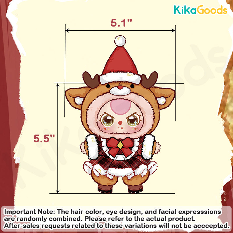 Baby Three Merry Christmas Series Plush Blind Box – KikaGoods