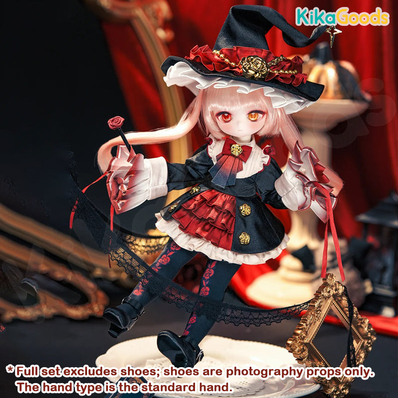 TinyFox 'Flora-Crimson Crowthorn' 1/6 Points Angel Body Halloween Special Color Limited Action Figure【Shipped in Jan./Feb. 2026】