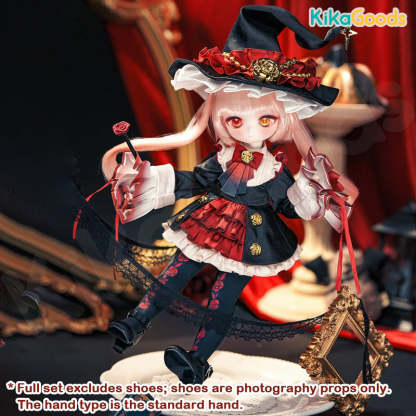 TinyFox 'Flora-Crimson Crowthorn' 1/6 Points Angel Body Halloween Special Color Limited Action Figure【Shipped in Jan./Feb. 2026】