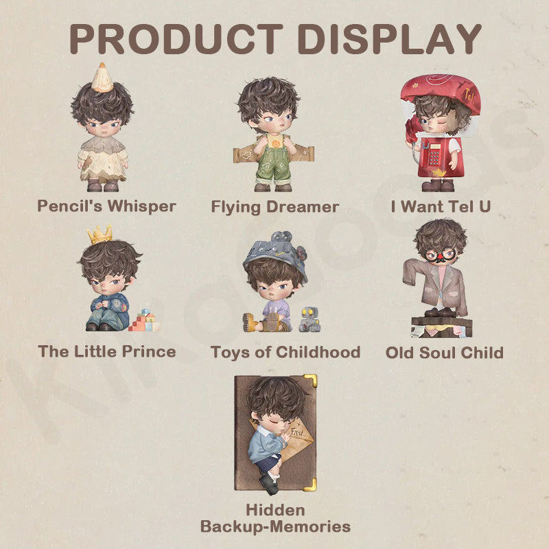 ukio Letters to Nowhere Series Blind Box【Shipped in Nov./Dec. 2025】