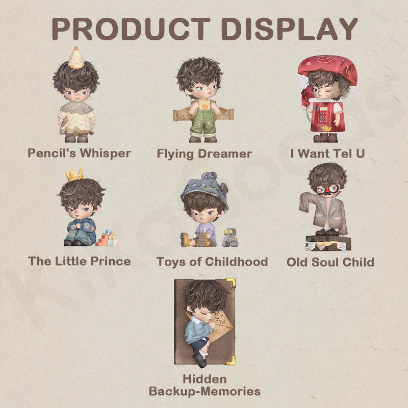 ukio Letters to Nowhere Series Blind Box【Shipped in Nov./Dec. 2025】