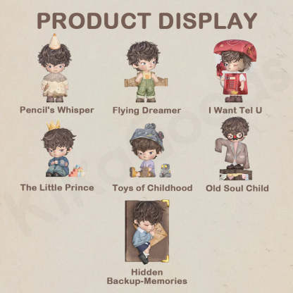 ukio Letters to Nowhere Series Blind Box【Shipped in Nov./Dec. 2025】