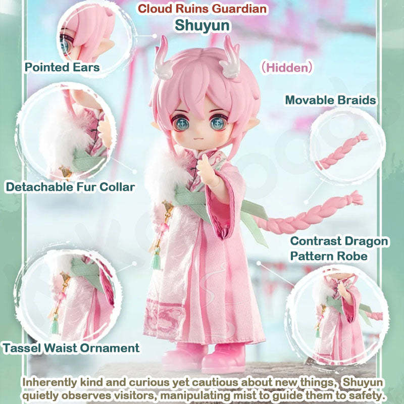 Nagi Cloud Ruins Record Series 1/12 MJD Action Figure Blind Box【Shipped in Nov./Dec. 2025】