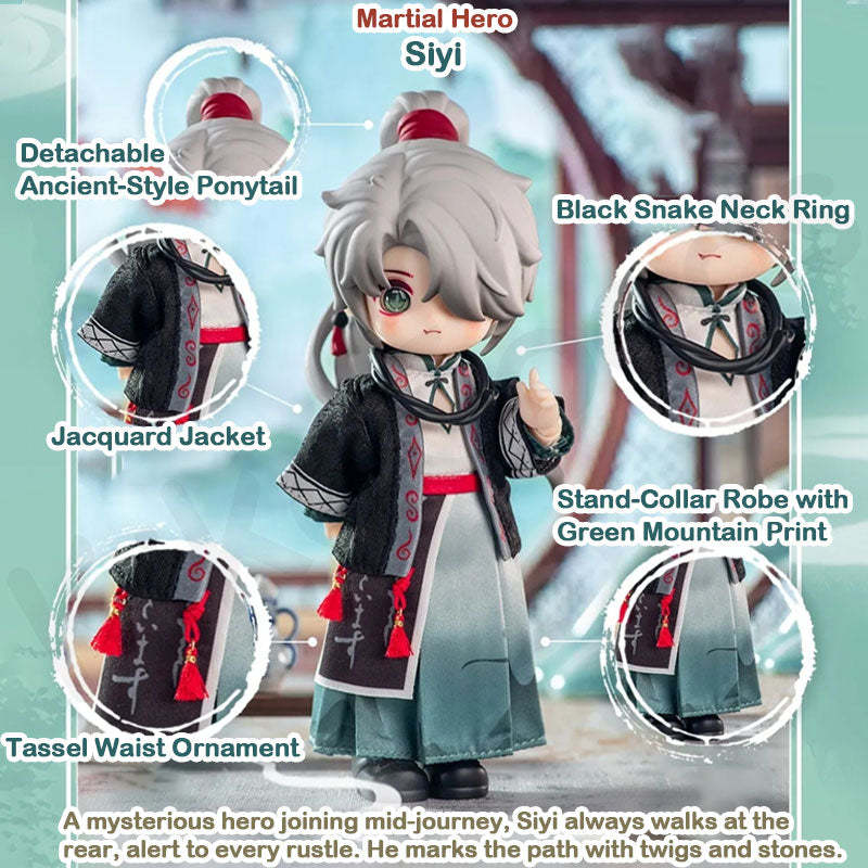 Nagi Cloud Ruins Record Series 1/12 MJD Action Figure Blind Box【Shipped in Nov./Dec. 2025】