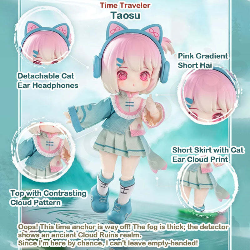 Nagi Cloud Ruins Record Series 1/12 MJD Action Figure Blind Box【Shipped in Nov./Dec. 2025】