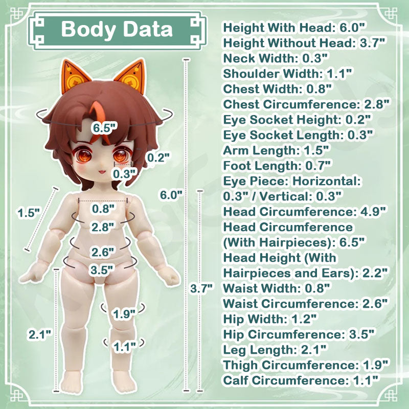 Nagi Cloud Ruins Record Series 1/12 MJD Action Figure Blind Box【Shipped in Nov./Dec. 2025】