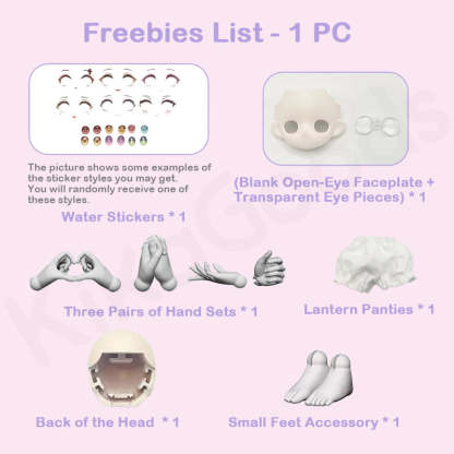 Light and Shadow Lightwing Academy Series 1/8 Action Figure BJD Blind Box【Shipped in May./Jun. 2026】