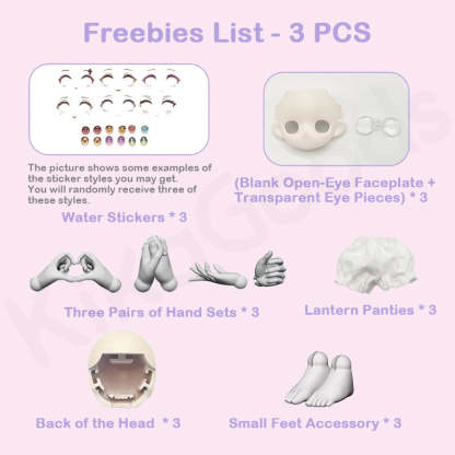 Light and Shadow Lightwing Academy Series 1/8 Action Figure BJD Blind Box【Shipped in May./Jun. 2026】