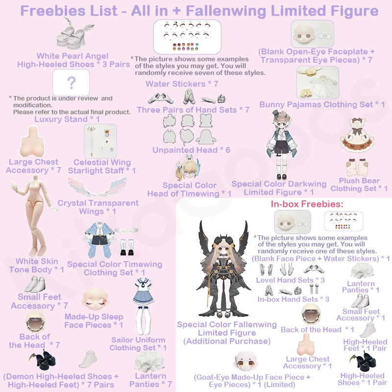 Light and Shadow Lightwing Academy Series 1/8 Action Figure BJD Blind Box【Shipped in May./Jun. 2026】