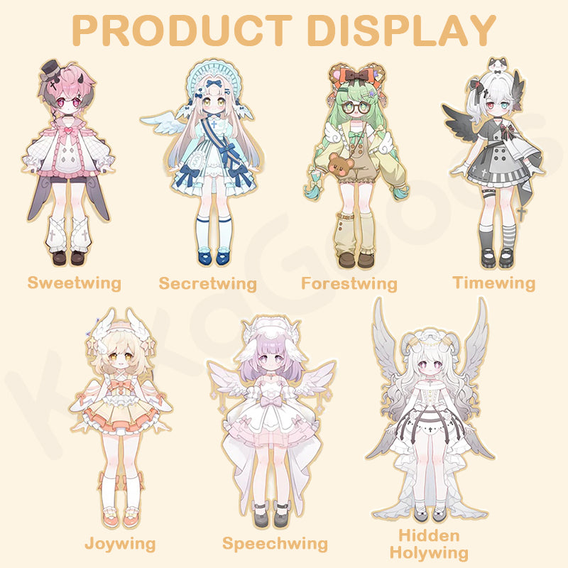 Light and Shadow Lightwing Academy Series 1/8 Action Figure BJD Blind Box【Shipped in Mar./Apr. 2026】