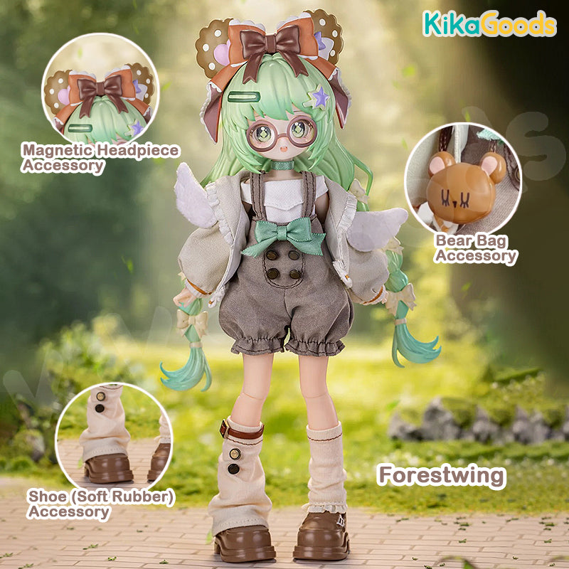 Light and Shadow Lightwing Academy Series 1/8 Action Figure BJD Blind Box【Shipped in May./Jun. 2026】