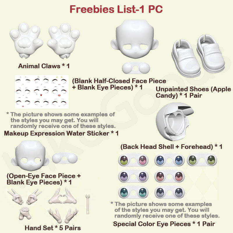 The Hard Candy Institute Series 1/12 Action Figure BJD Blind Box【Shipped in May./Jun. 2026】