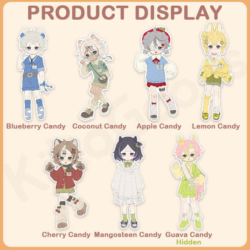 Fruit Hard Candy Research Institute Series 1/12 Action Figure BJD Blind Box【Shipped in Feb./Mar. 2026】