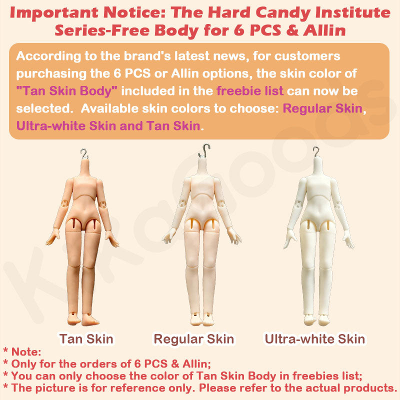 The Hard Candy Institute Series 1/12 Action Figure BJD Blind Box【Shipped in May./Jun. 2026】