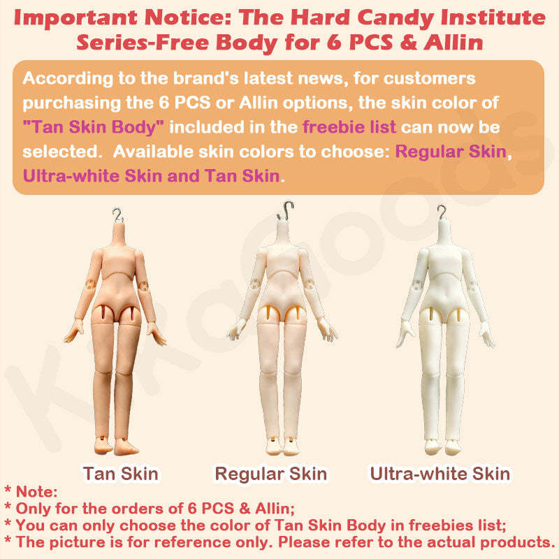 The Hard Candy Institute Series 1/12 Action Figure BJD Blind Box【Shipped in May./Jun. 2026】