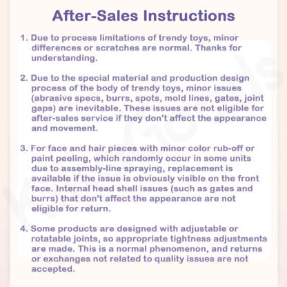 Bonnie Dessert Kindergarten Series 1/12 Action Figure BJD Blind Box【Shipped in Nov./Dec. 2025】